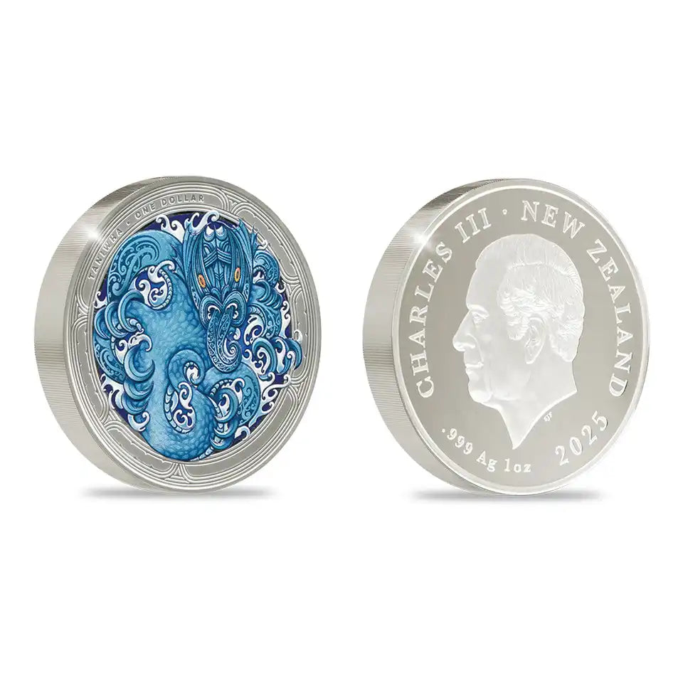 2026  New Zealand Mint Taniwha 1oz Silver Proof 3-Coin Set