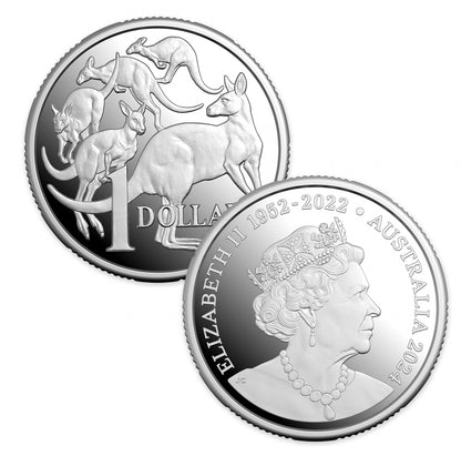 2024 RAM Six-Coin Fine Silver Proof Year Set Change of Monarch