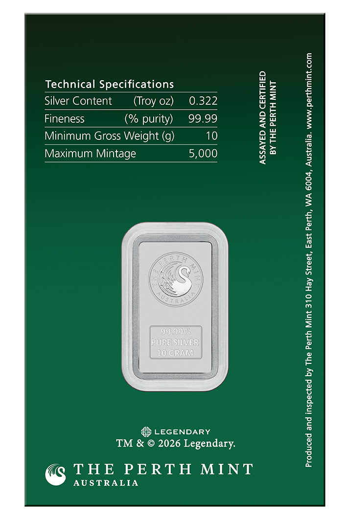 2026 Perth Mint Dune Atreides Gold & Silver 2 Bar Collection