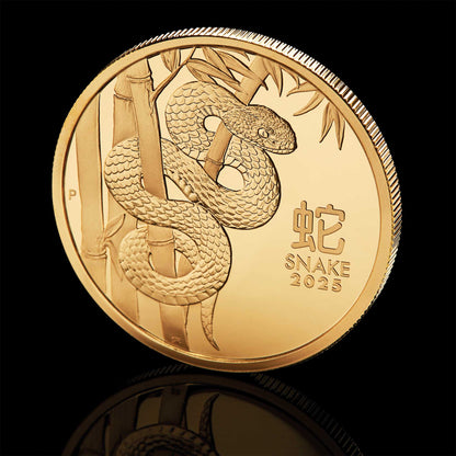 2025 Perth Mint Lunar Snake 1/4oz Gold Proof Coin