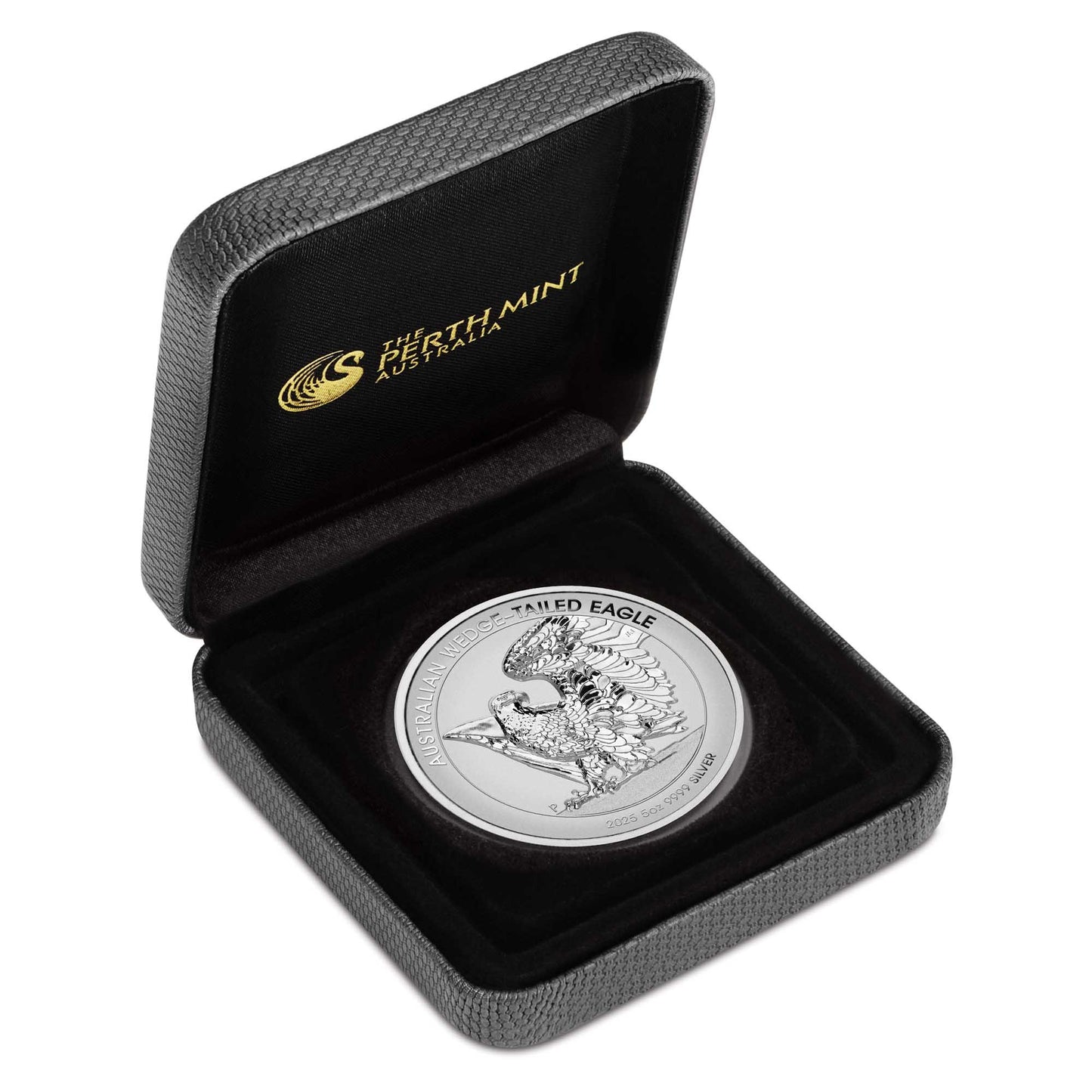 2025 Perth Mint Australian Wedge-tailed Eagle 5oz Silver Reverse Coin