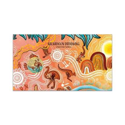 2024 Perth Mint Kalkadoon Dreaming $1 Silver Uncirculated PNC Coin Cover