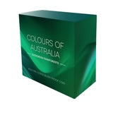 2025 NIUE COLOURS OF AUSTRALIA EVERGREEN RAINFORESTS 1OZ SILVER PROOF COIN