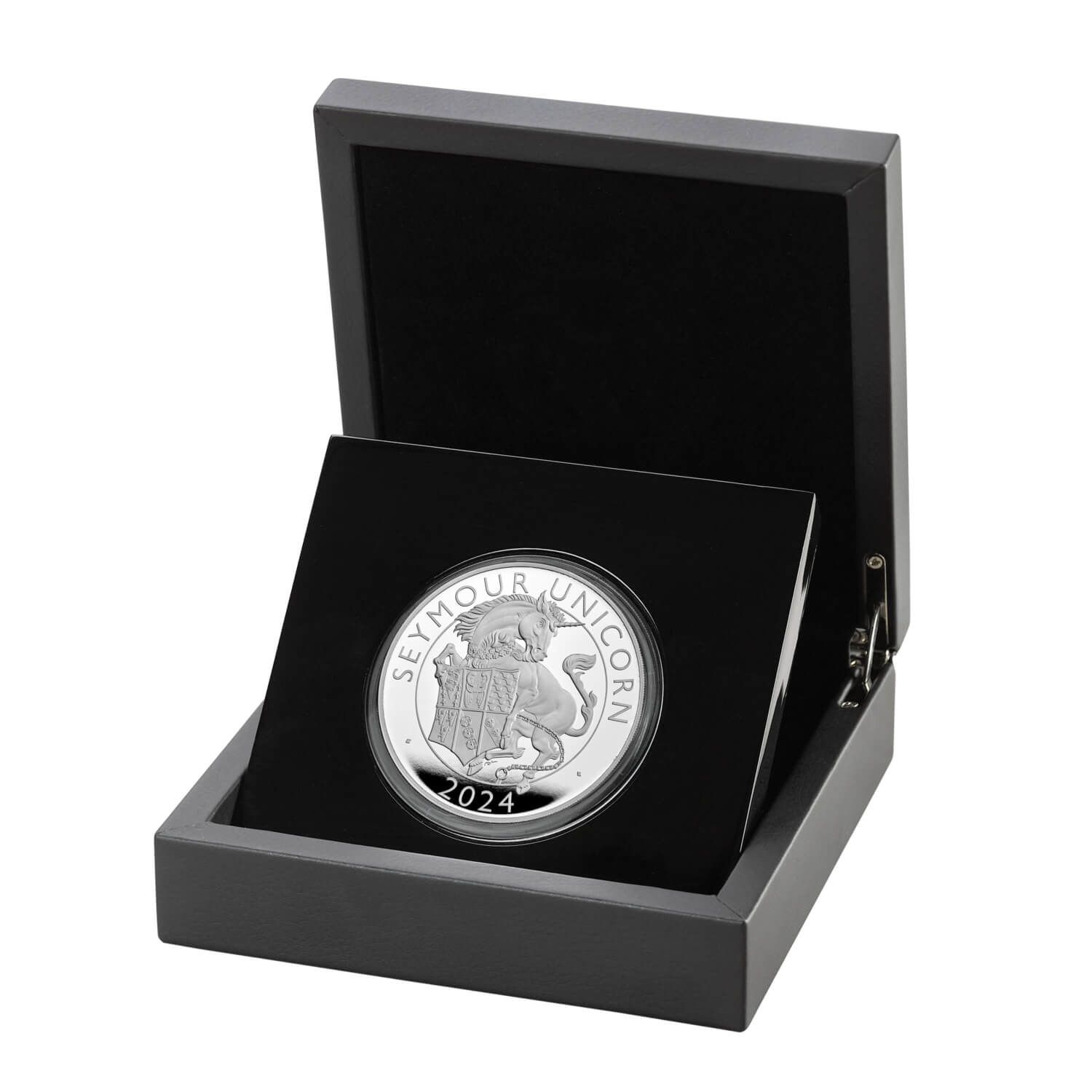2024 Royal Mint Tudor Beasts Seymour Unicorn 1oz Silver Proof Coin