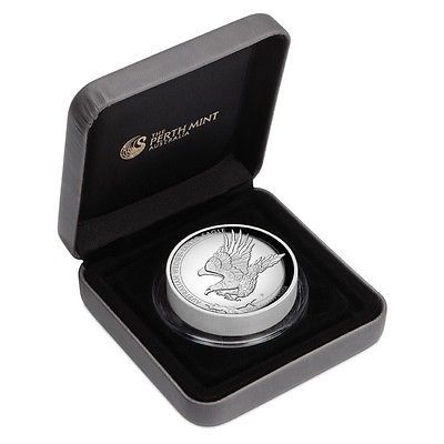 2014 Perth Mint 5oz Eagle Silver Proof Coin