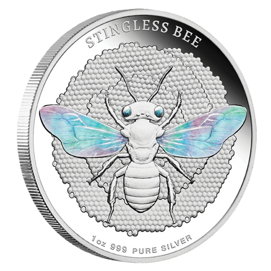 2026 Niue Native Stingless Bee 1oz Hologram Silver Proof Coin