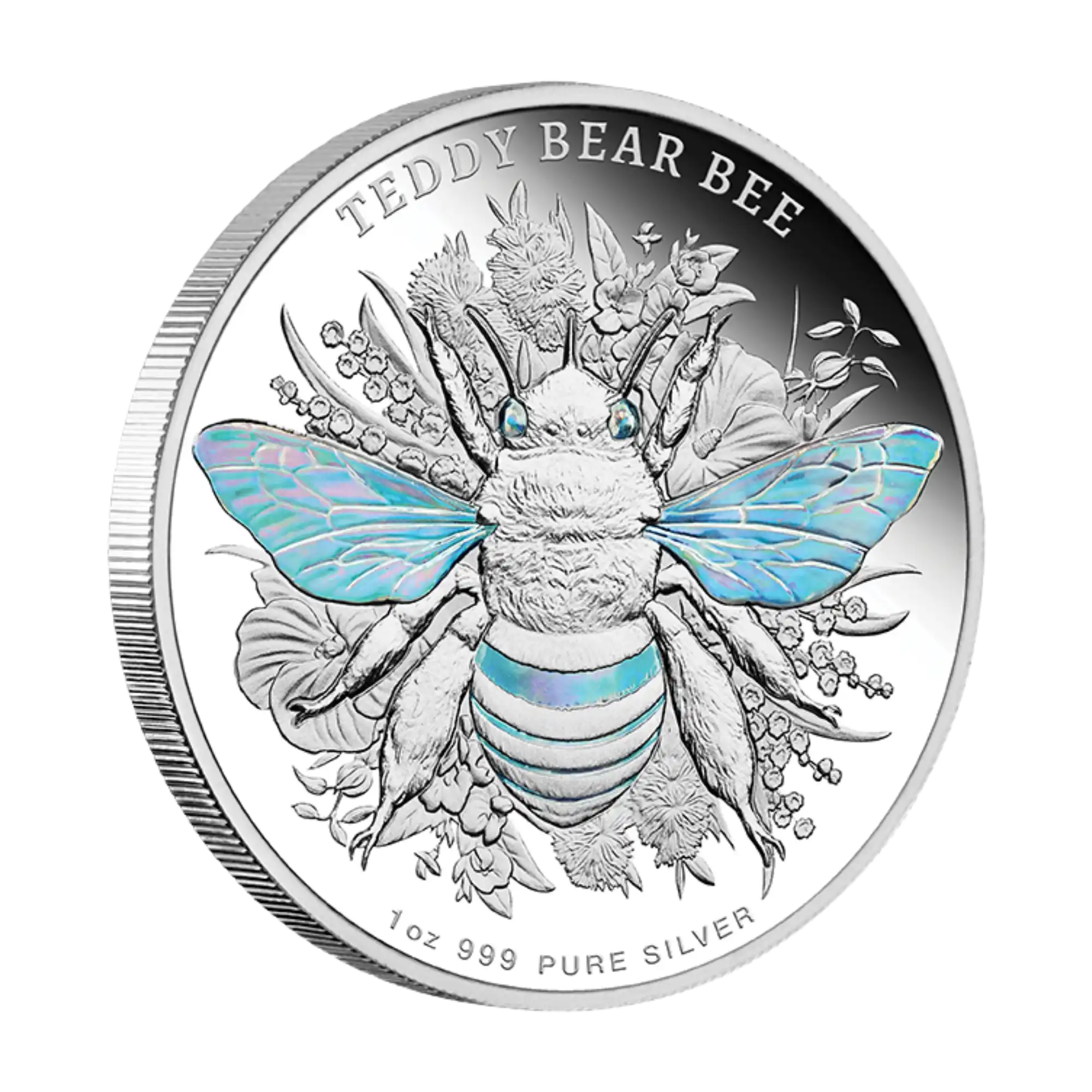 2026 Native Bees 1oz Silver Proof Hologram 4-Coin Collection