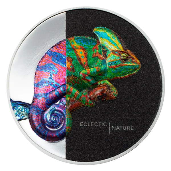 2023 Chameleon – Eclectic Nature 1oz Silver Proof Coin