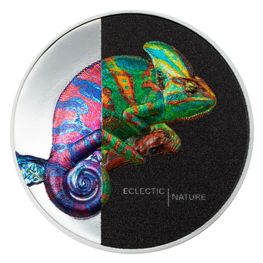 2023 Chameleon – Eclectic Nature 1oz Silver Proof Coin