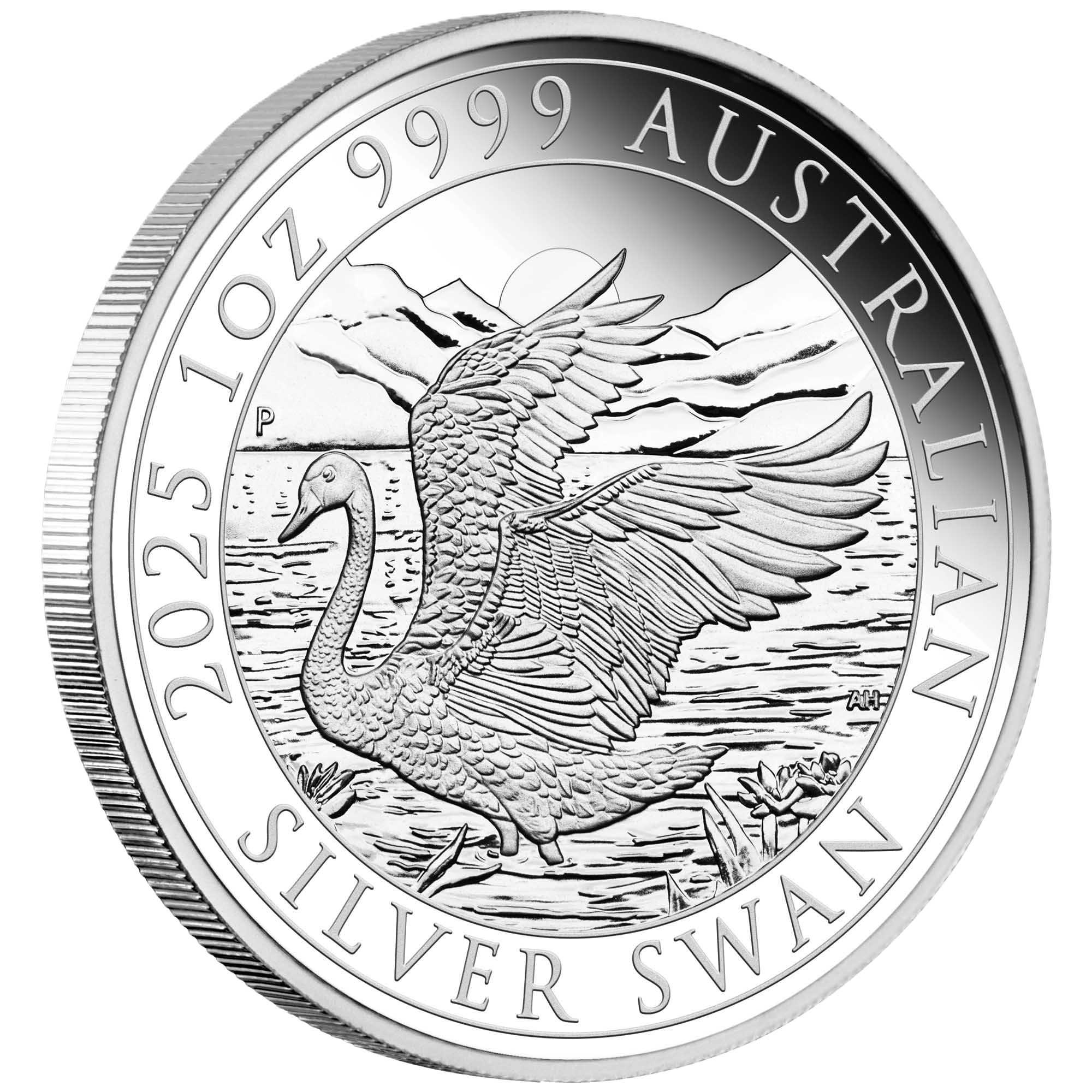 2025 Perth Mint Anda Swan 1oz Silver Proof Coin