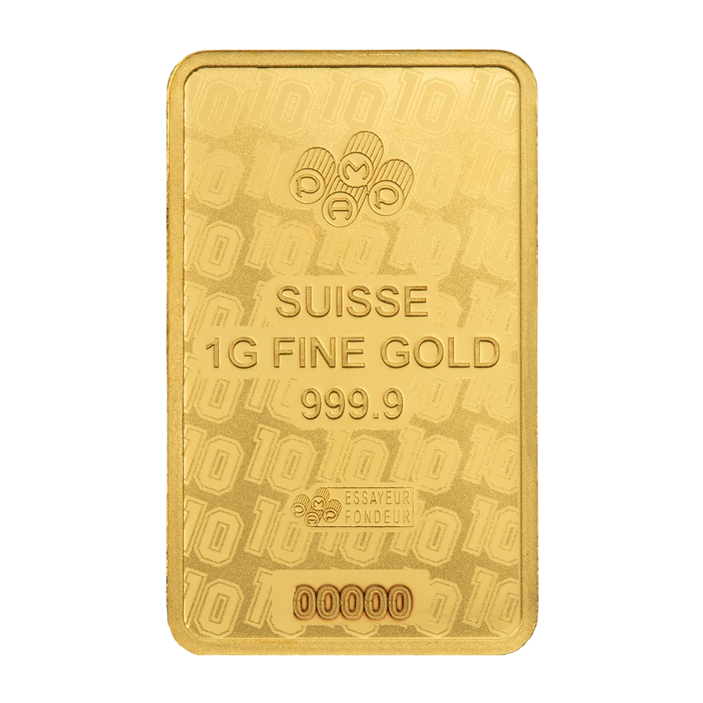 PAMP Suisse Diego Maradona 1g Gold Minted Bar