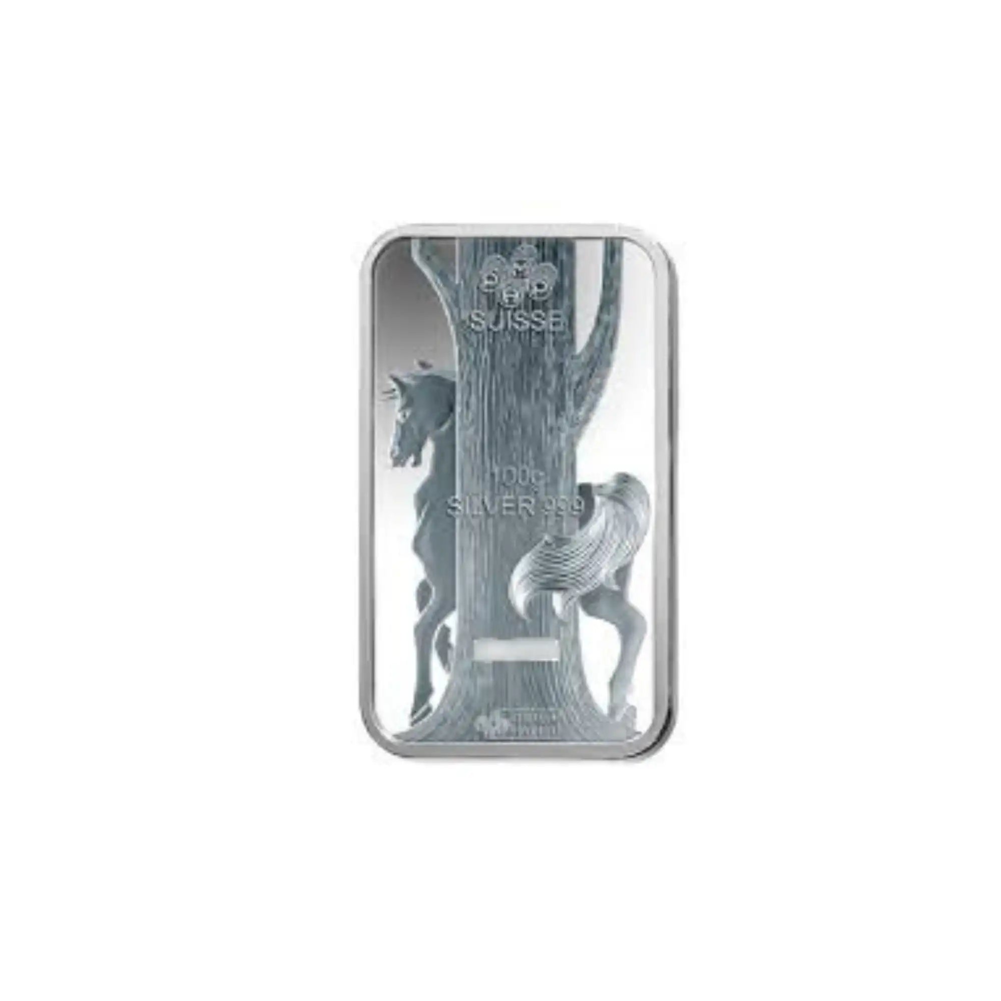 🐎 2014 PAMP Suisse Lunar Horse 100g Silver Bullion Bar