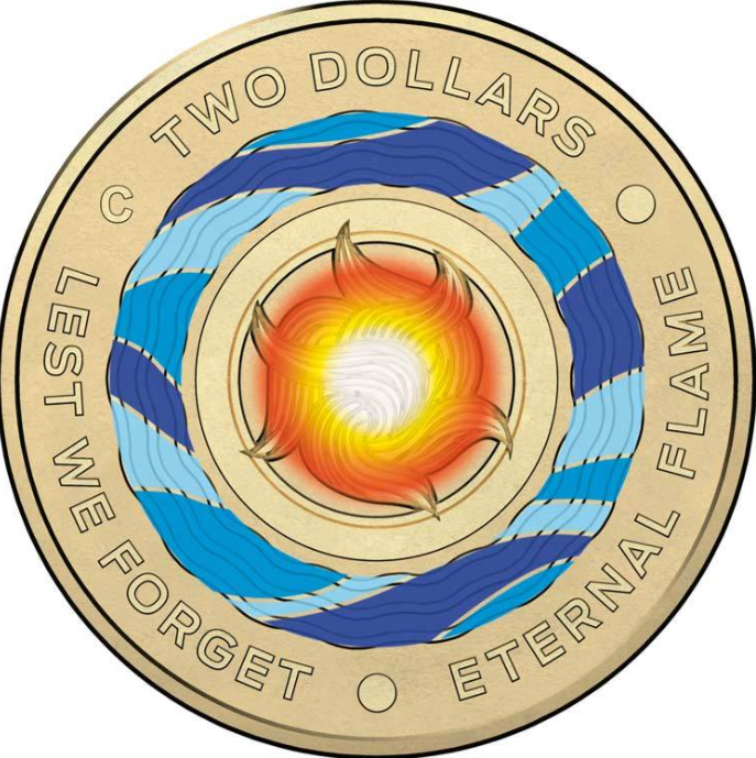 2018 Royal Australian Mint  Eternal Flame Roll