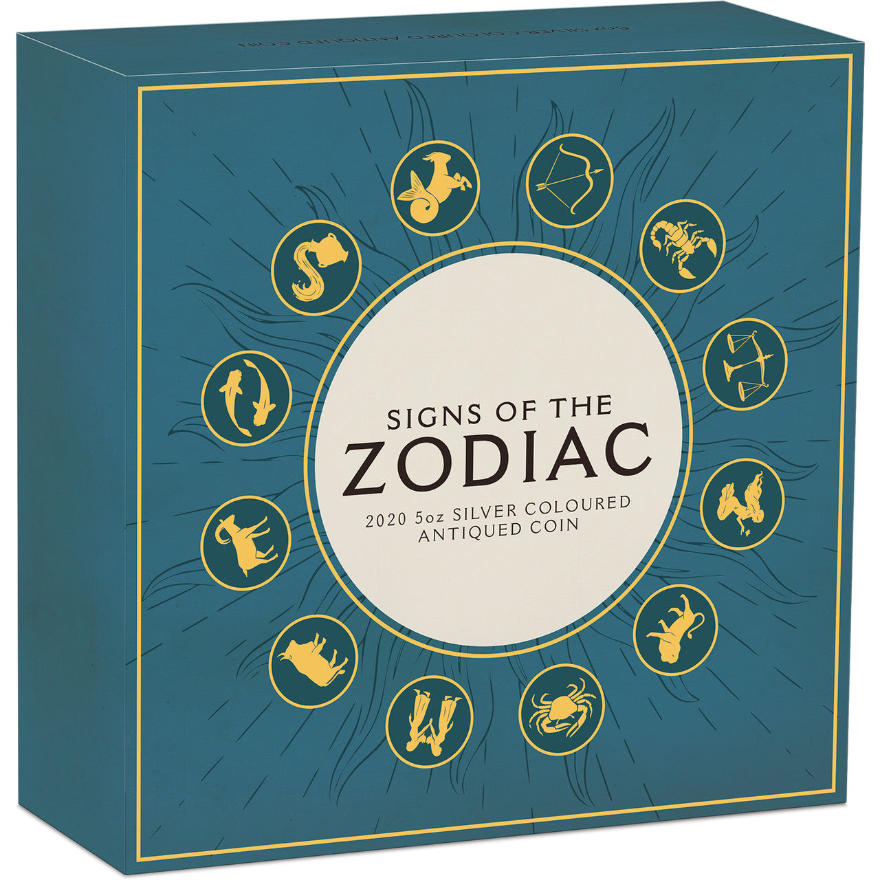 2020&2026 Perth Mint Zodiac & Eagle 5oz Silver 2 Coin Collection