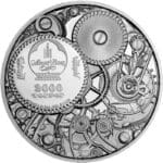2021 Clockwork Evolution Ladybug 3oz Silver Proof Coin