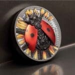 2021 Clockwork Evolution Ladybug 3oz Silver Proof Coin