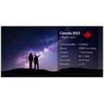 2023 Canada Milky Way The Universe 1oz Silver Maple Leaf Coin