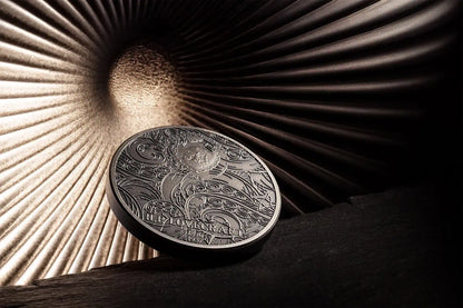 2023 Lovecraft Azathoth 3oz Silver Antiqued Ultra High Relief Coin