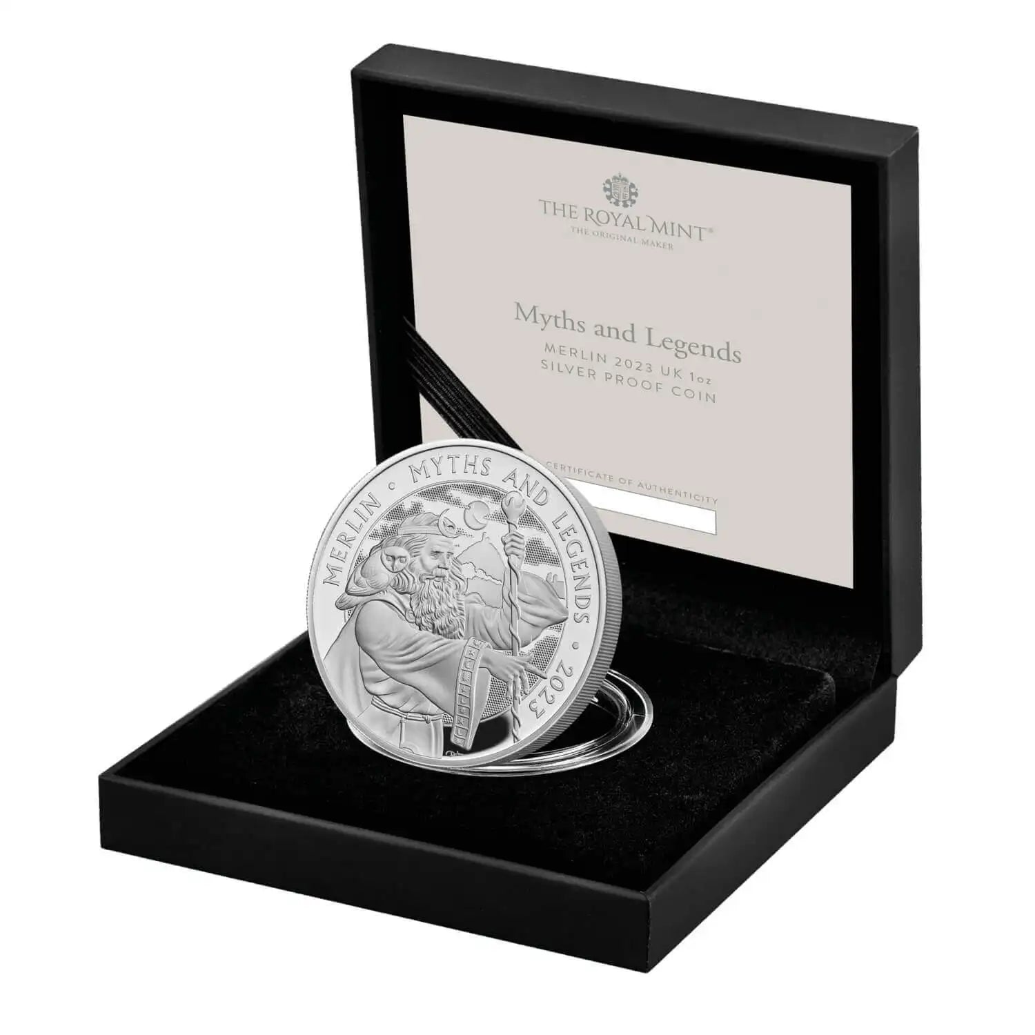 🧙 2023 Royal Mint Merlin 1oz Silver Proof Coin