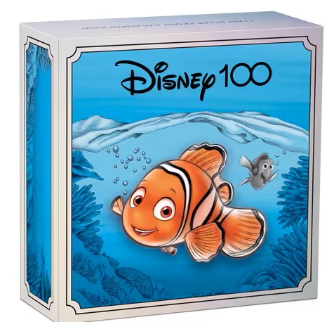 2023 Perth Mint Disney 100th Anniversary Nemo 1/2oz Silver Proof Coin