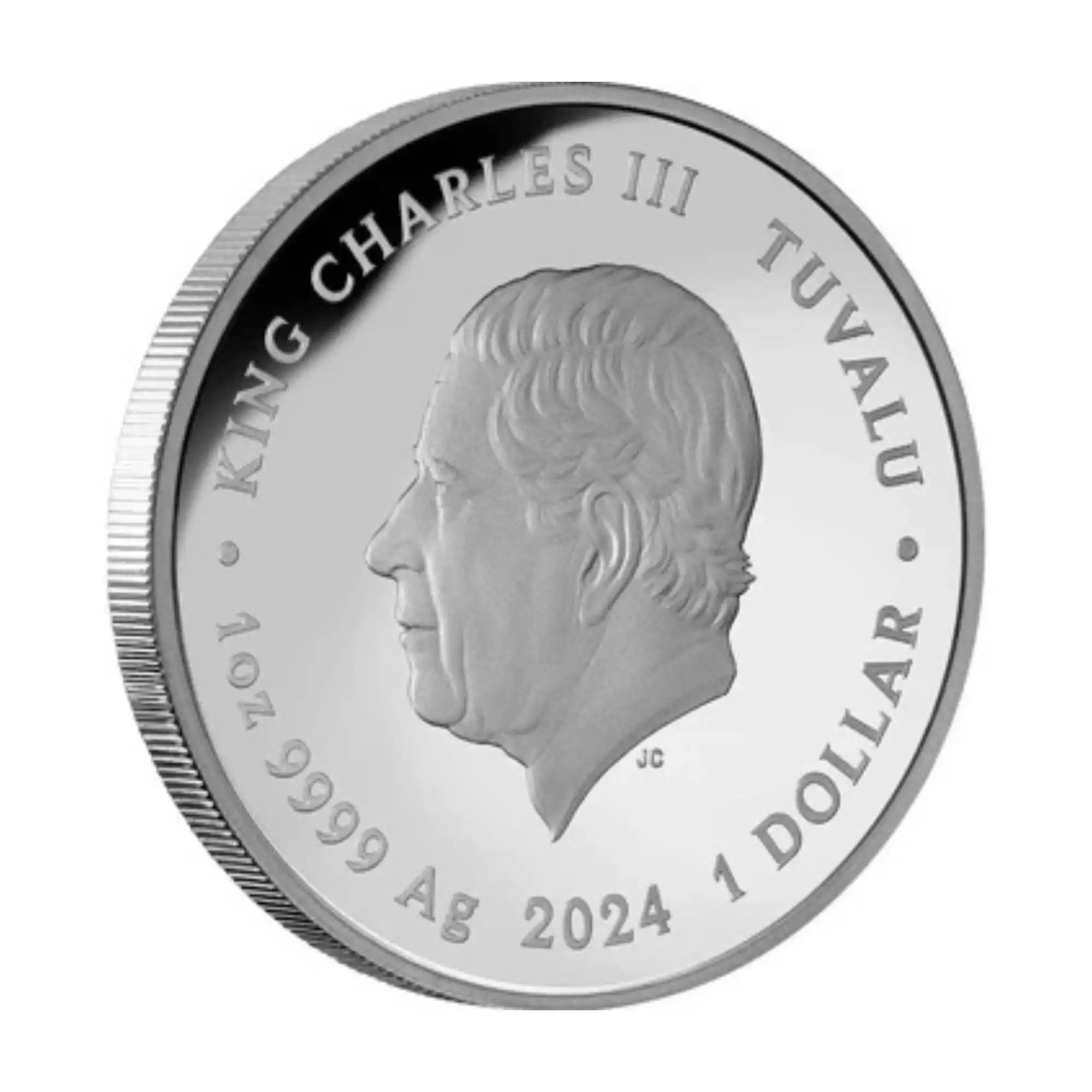 2024 Perth Mint Electric Sky 1oz Silver Coloured Proof Coin