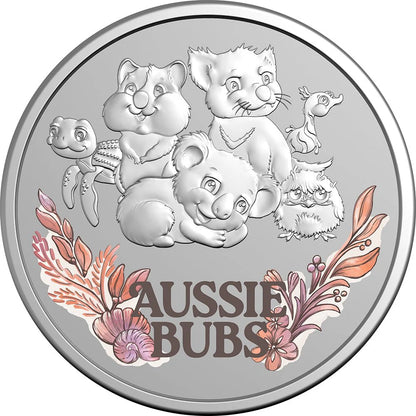 2025 Royal Australian Mint Aussie Bubs Baby Animals Six-Coin Uncirculated Coin Set