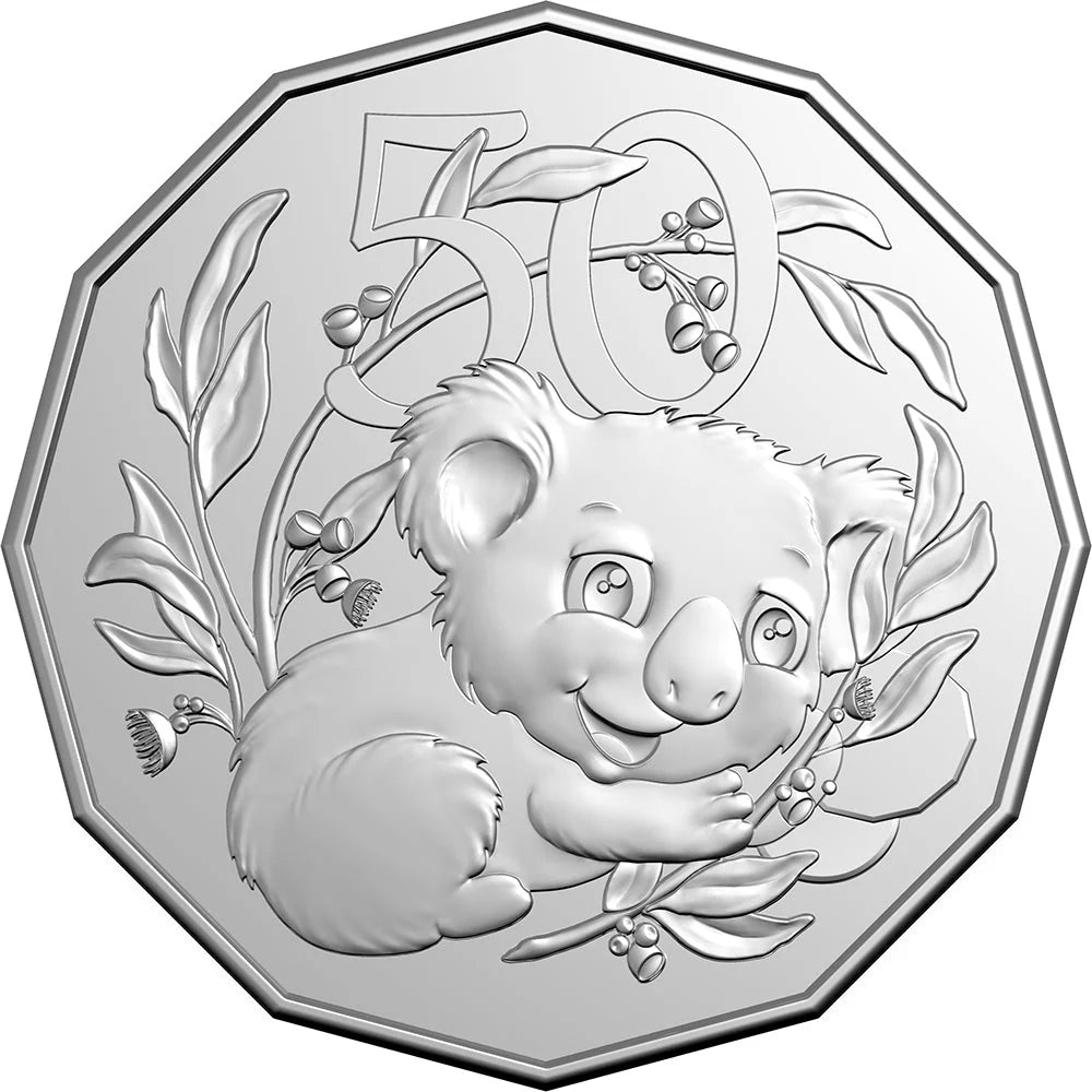 2025 Royal Australian Mint Aussie Bubs Baby Animals Six-Coin Uncirculated Coin Set