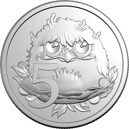 2025 Royal Australian Mint Aussie Bubs Baby Animals Six-Coin Uncirculated Coin Set