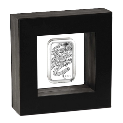2025 Perth Mint Dragon 1oz Silver Proof Rectangular Coin