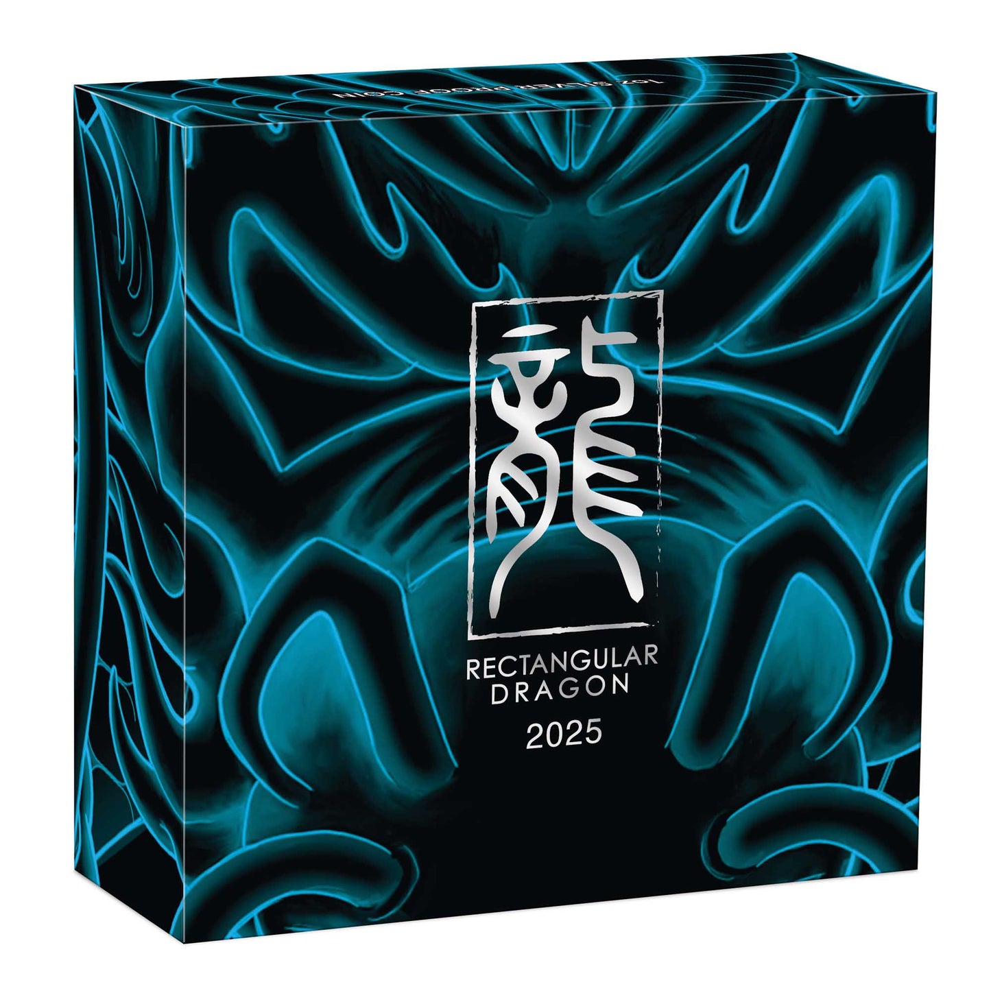 2025 Perth Mint Dragon 1oz Silver Proof Rectangular Coin