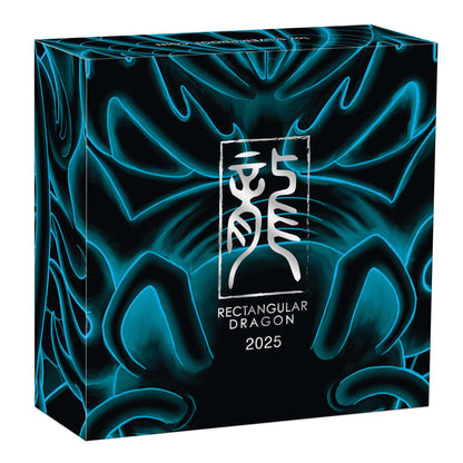 2025 Perth Mint Dragon 1oz Silver Proof Rectangular Coin