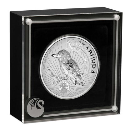 2025 Perth Mint Australian Kookaburra 35th Anniversary 5oz Silver Incused Coin