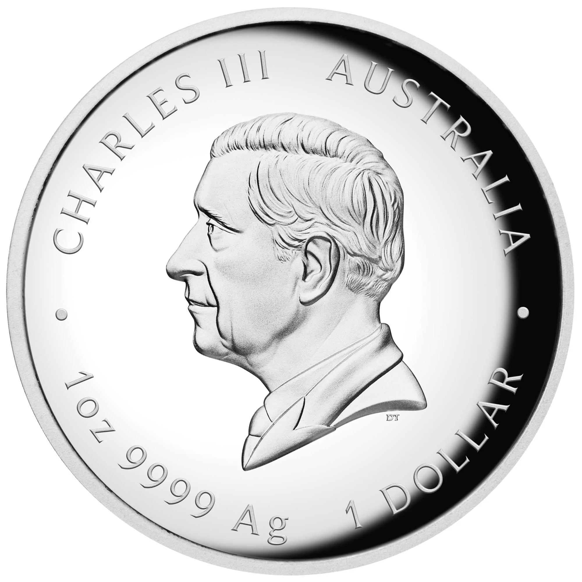 2025 Perth Mint Lunar Snake 1oz Silver Proof High Relief Coin