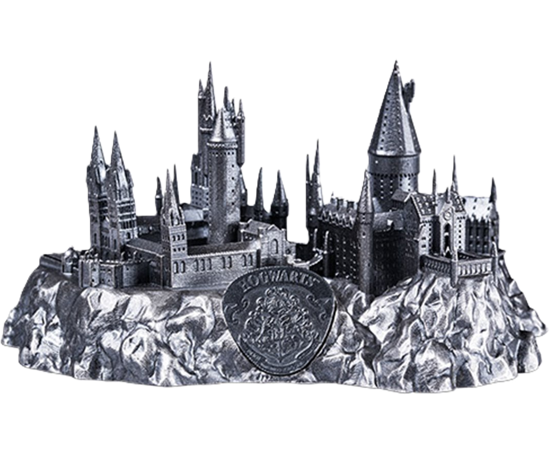 2025 Samoa 10$ HOGWARTS CASTLE 3D Harry Potter 5 Oz Silver Coin - 499 mintage only