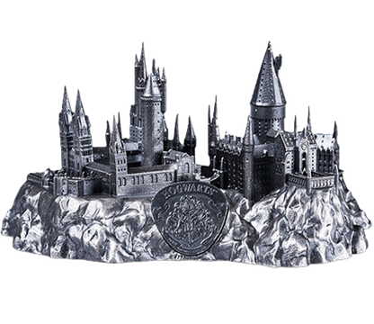 2025 Samoa 10$ HOGWARTS CASTLE 3D Harry Potter 5 Oz Silver Coin - 499 mintage only