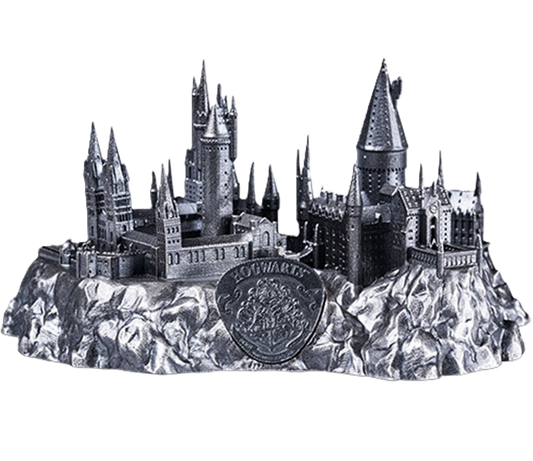 2025 Samoa 10$ HOGWARTS CASTLE 3D Harry Potter 5 Oz Silver Coin - 499 mintage only