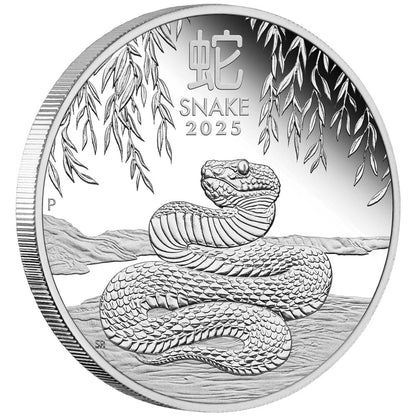 2025 Perth Mint Lunar Snake 1oz Silver Trio Set