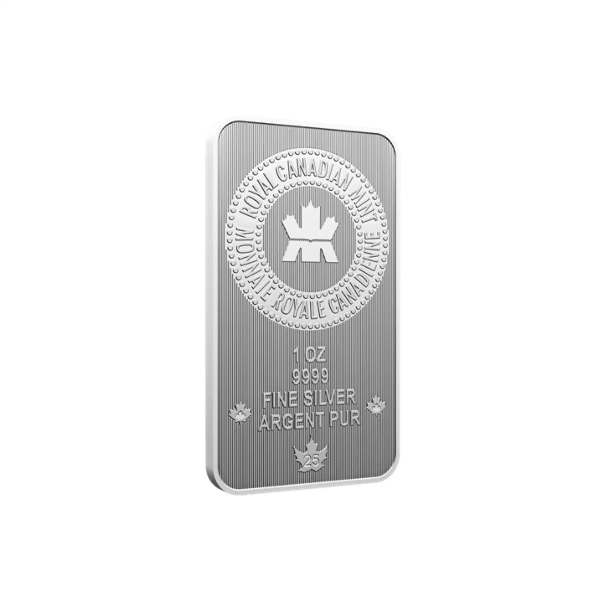 🍁 2025 Royal Canadian Mint 1oz Silver Premium Bullion Bar