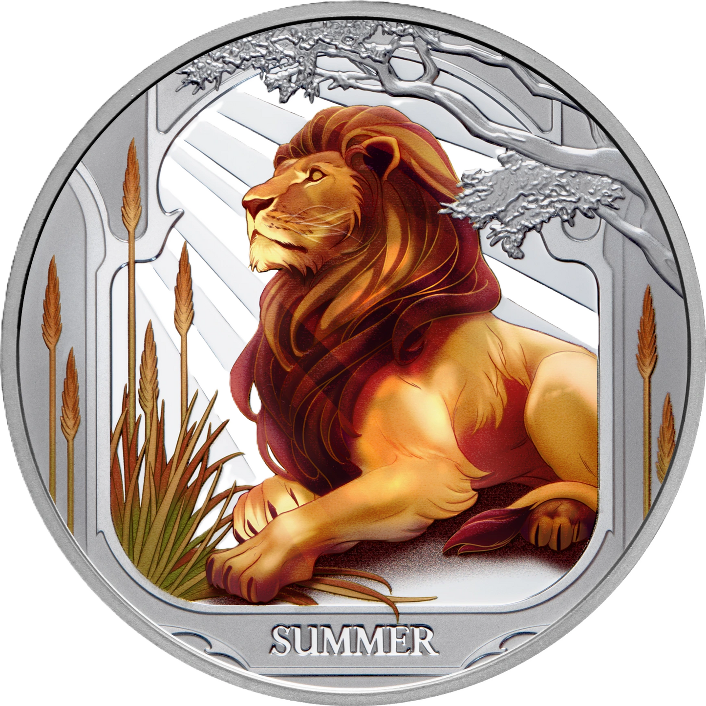 2025 Niue Seasons Summer $1 1oz Silver Proof Coin