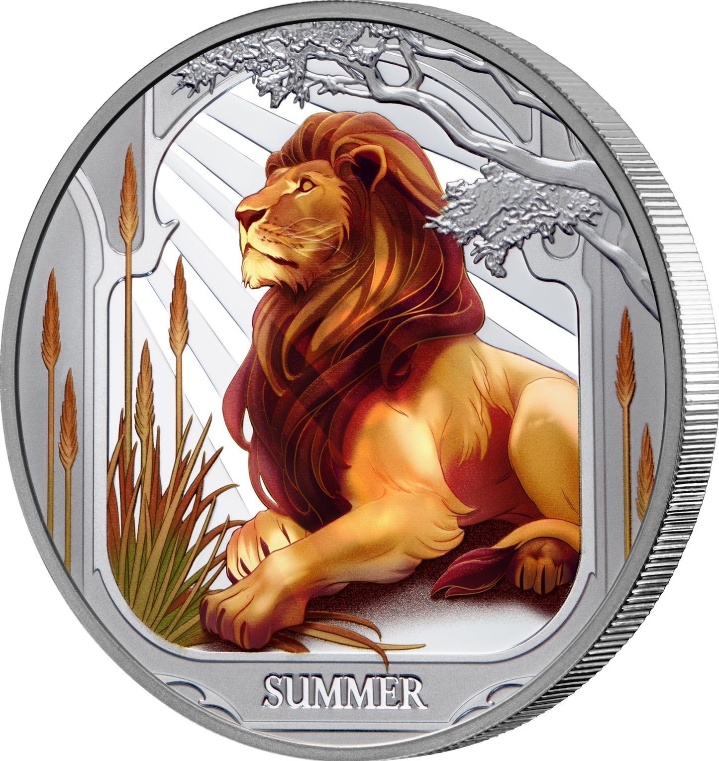 2025 Niue Seasons Summer $1 1oz Silver Proof Coin