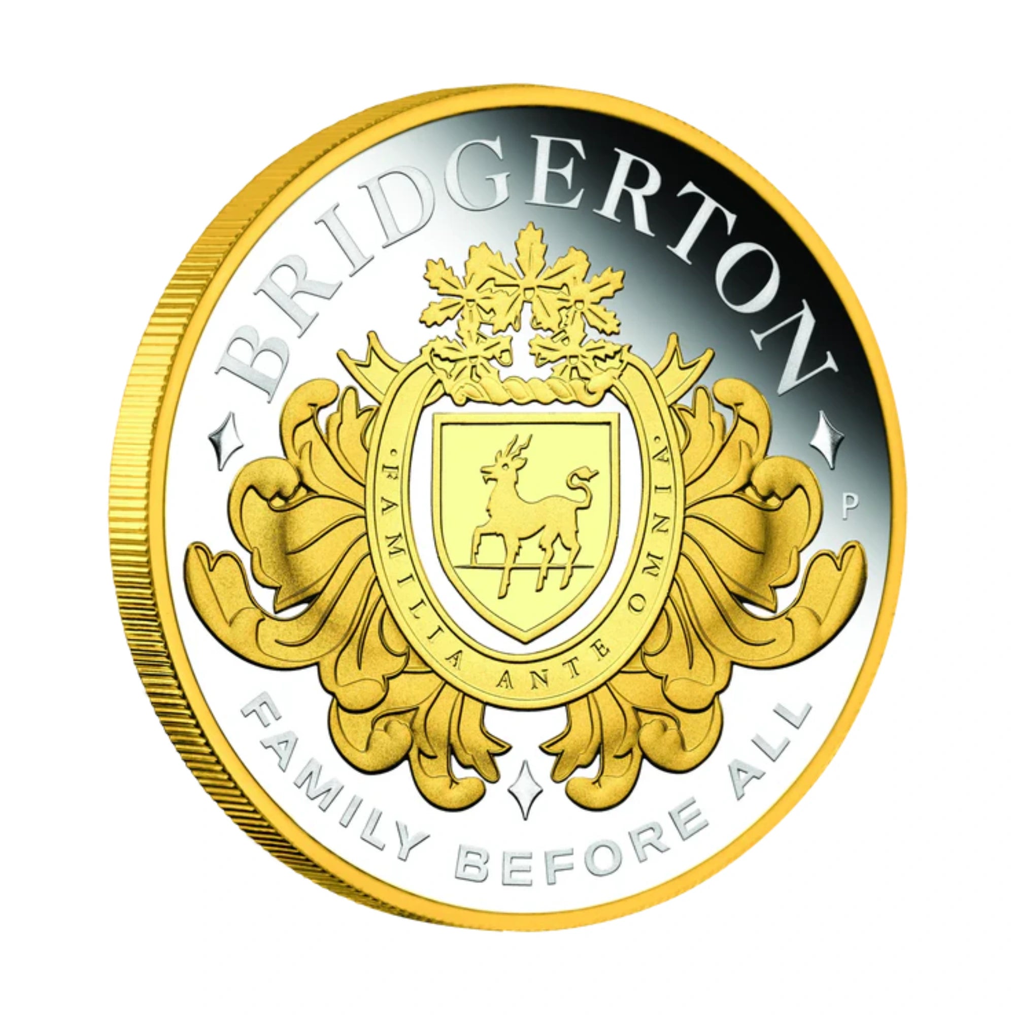 2026 Perth Mint Bridgerton House of Bridgerton 2oz Proof Gilded Silver Coin