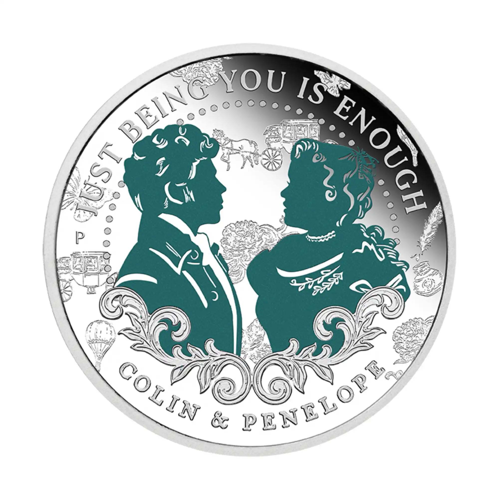 2026 Perth Mint Bridgerton Colin & Penelope 1/2oz Silver Proof Coin