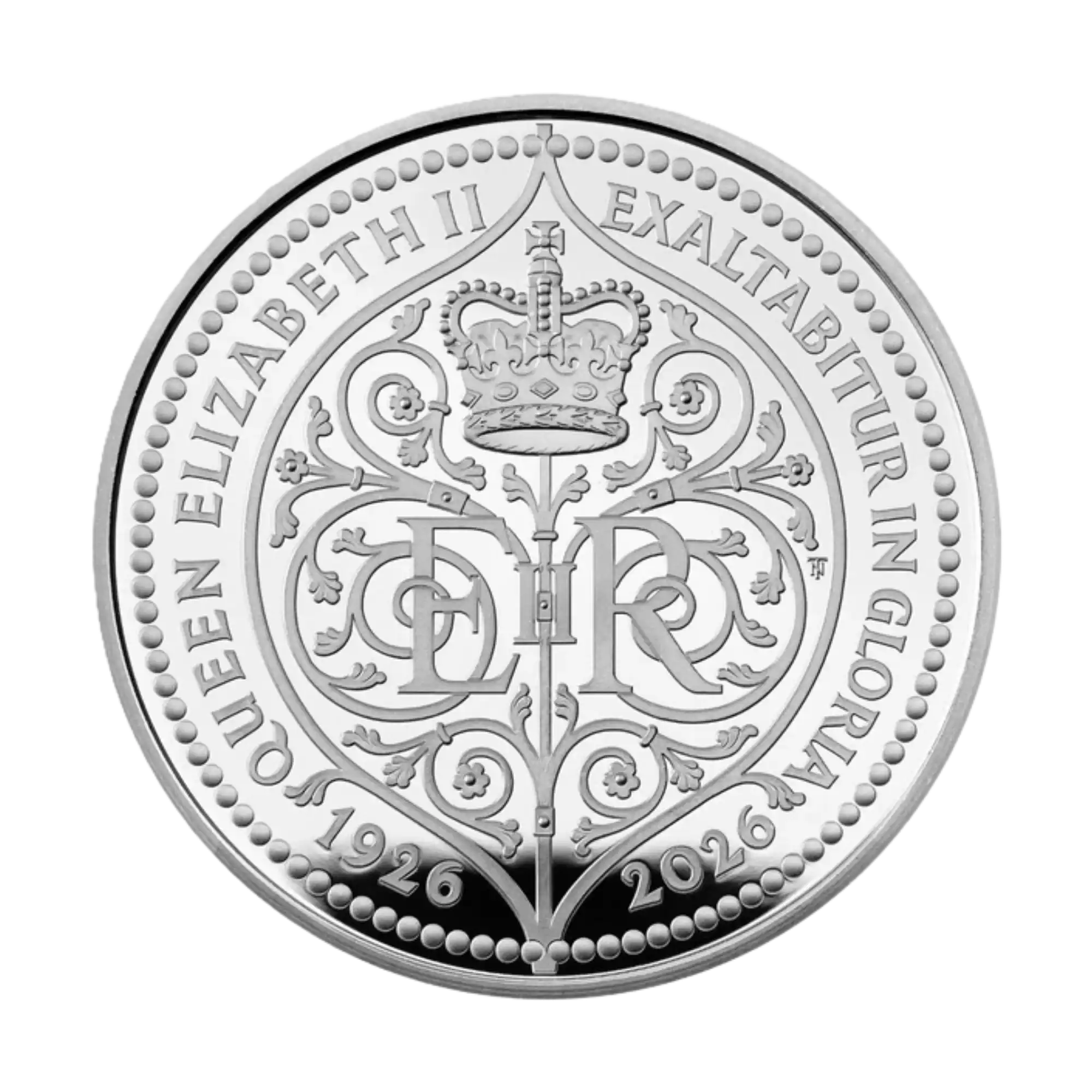 2026 Royal Mint Queen Elizabeth II 100th Anniversary £5 Silver Proof Piedfort Coin