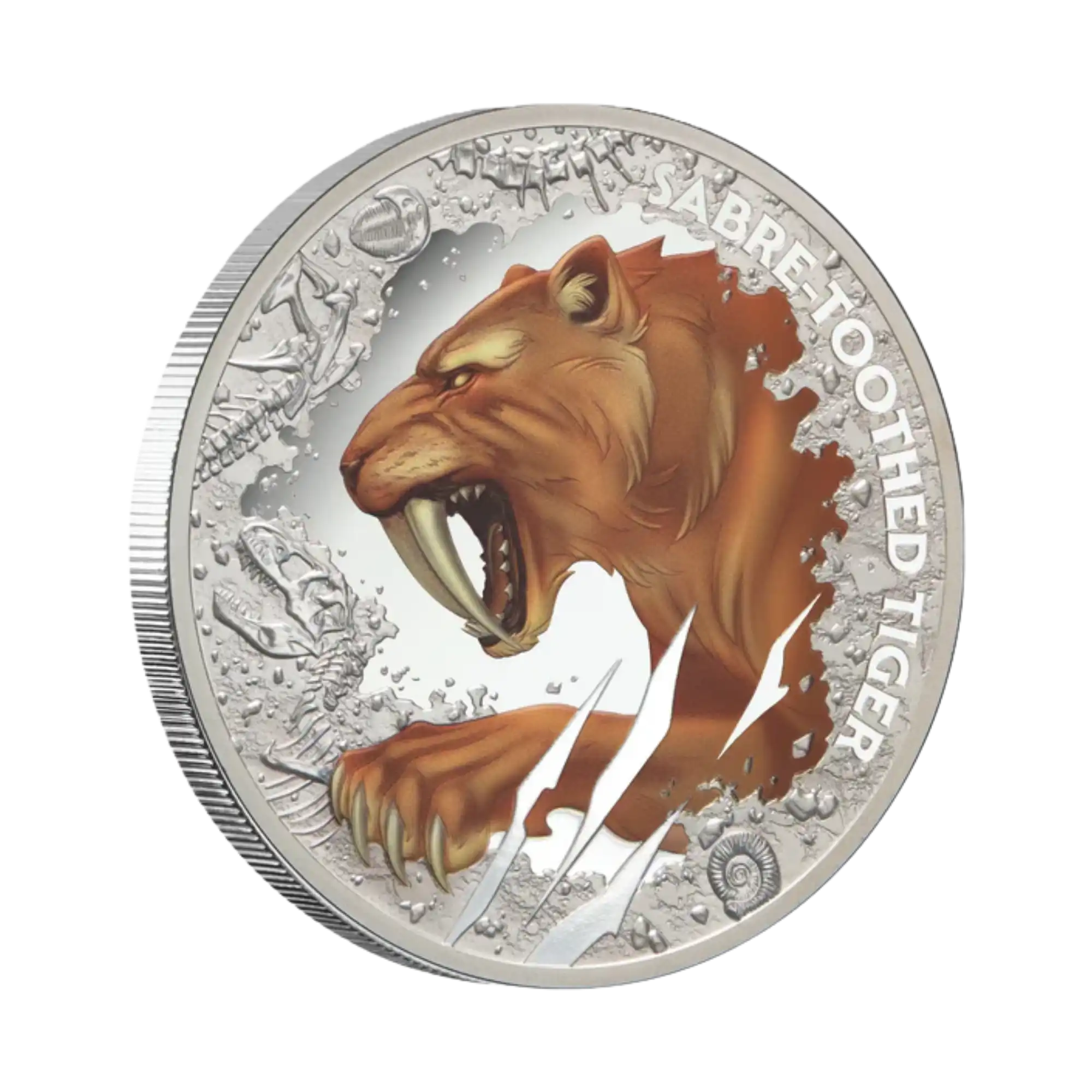 2026 Niue Sabre-Toothed Tiger 1oz Silver Proof Coin