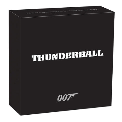 2021 Perth Mint James Bond Thunderball 1/2oz Silver Proof Coloured Coin