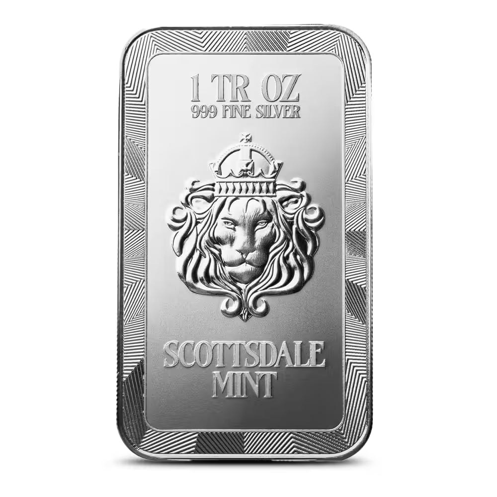 2026 Scottsdale Mint Dragon 1oz Silver Coloured 2 Bar Collection