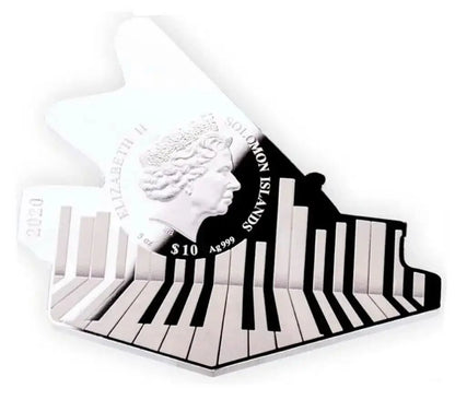 2020 Solomon Ludwig van Beethoven Piano  5oz Silver Proof Coin