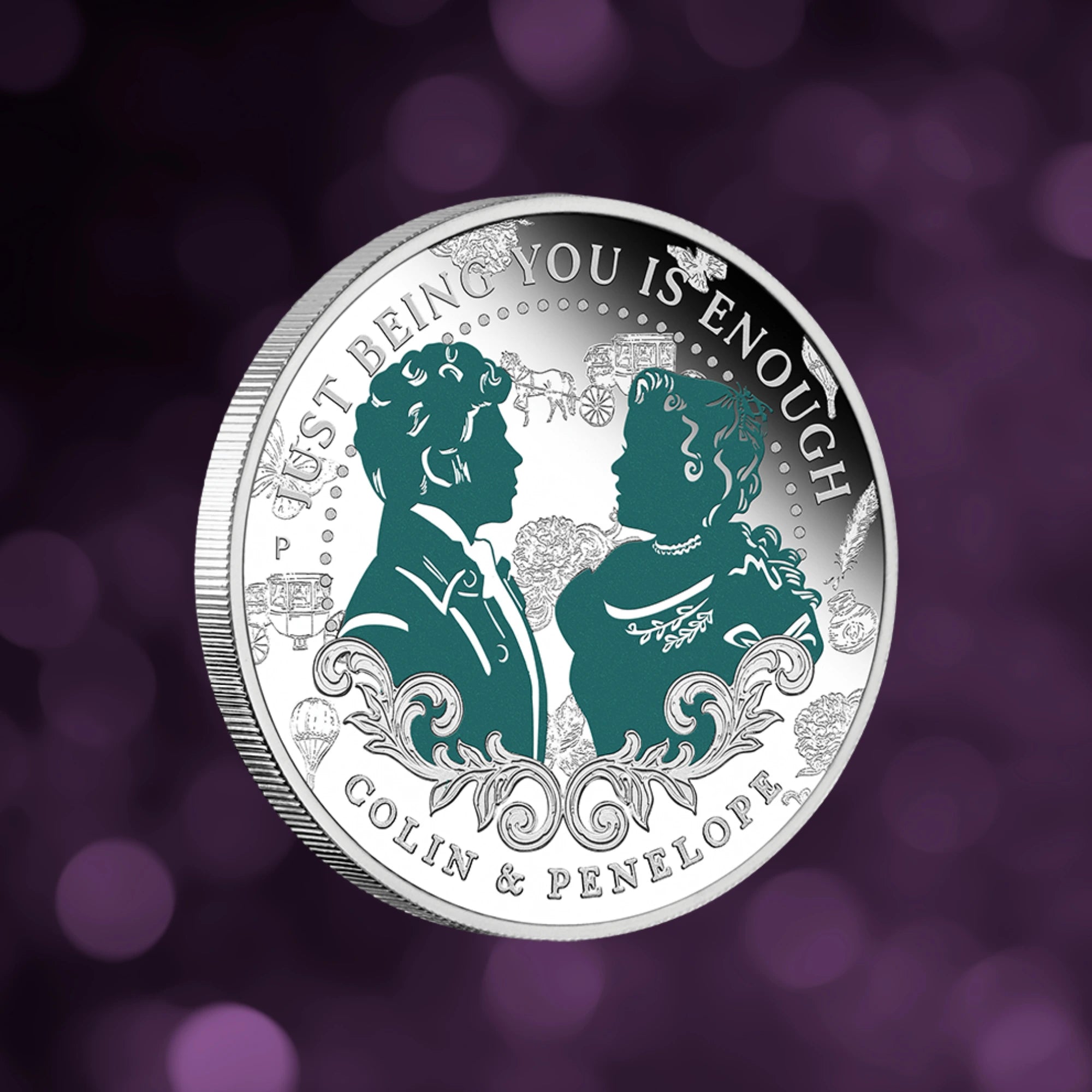 2026 Perth Mint Bridgerton Colin & Penelope 1/2oz Silver Proof Coin