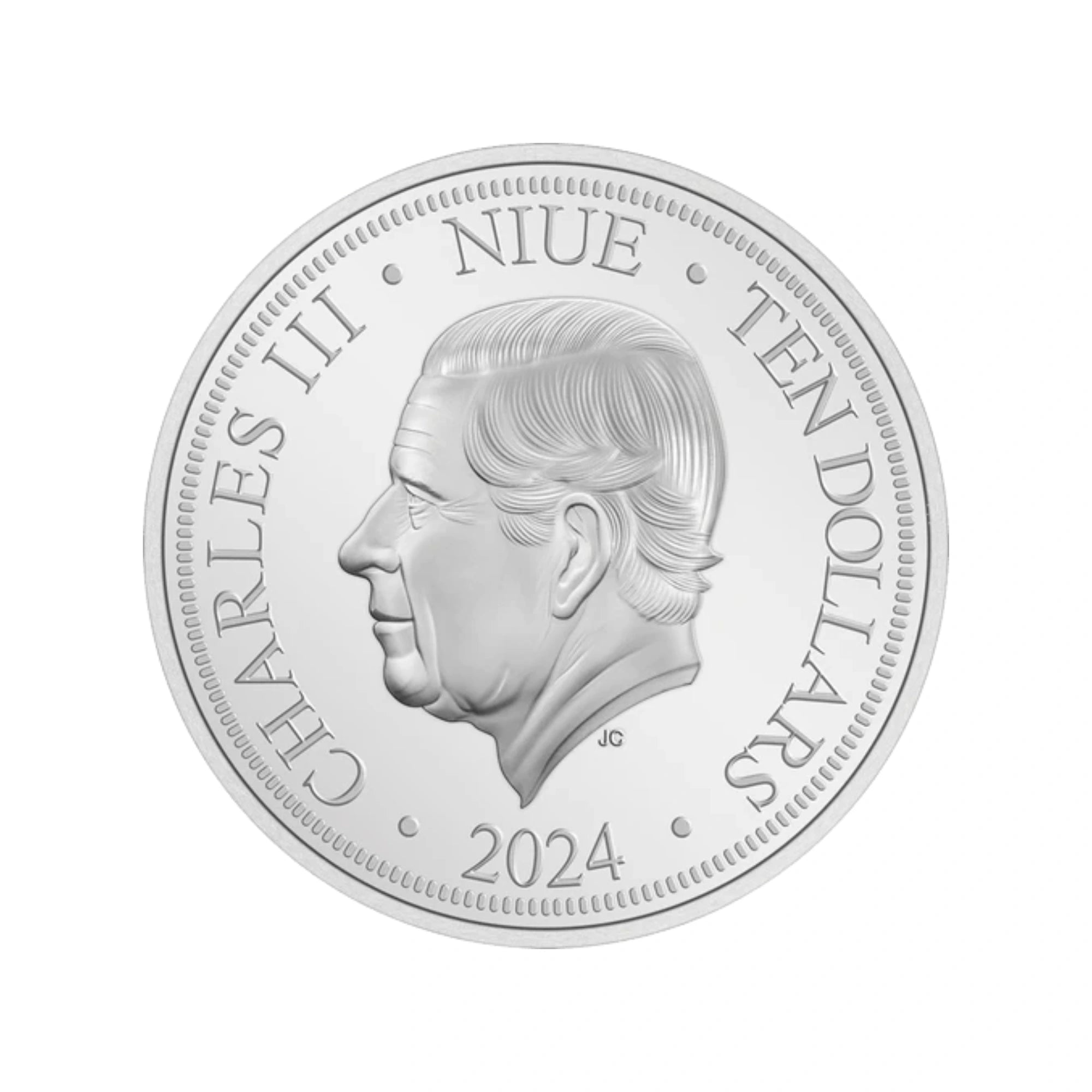 2024 Niue Disney Lunar Happy Year of the Dragon 3oz Silver Coloured Coin