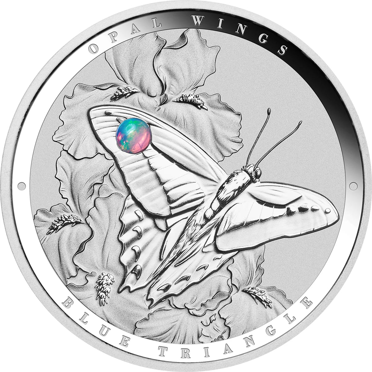 2026 Niue Opal Triangle & Meadow Argus 1oz Silver Proof 2-Coin Set